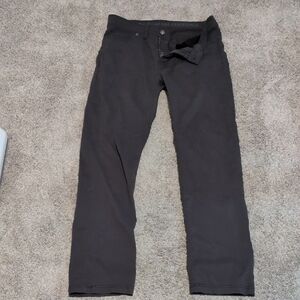 Prana Brion Charcoal Slim Fit Pants